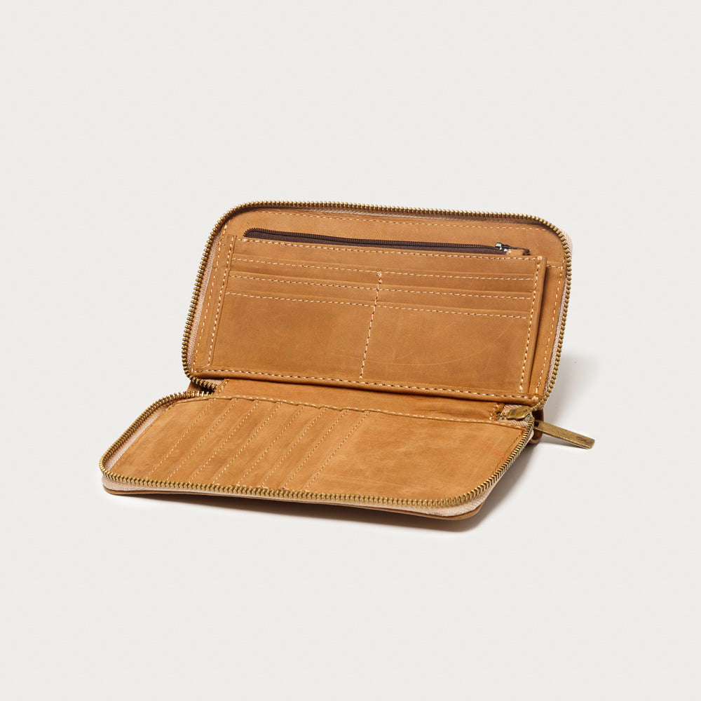 Back In Brooklyn - Zip-Around Wallet for Women